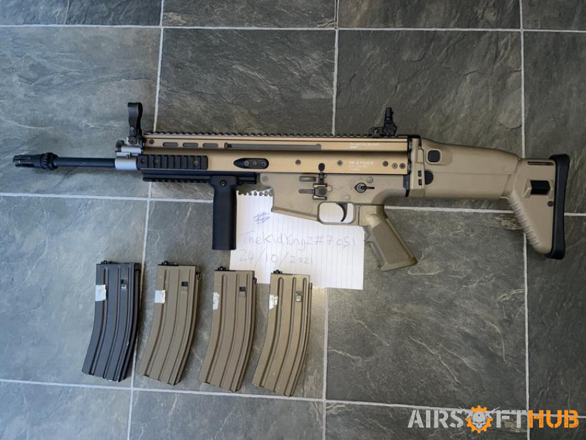 Tm scar l ngrs - Used airsoft equipment