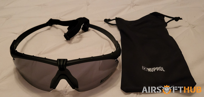 Nuprol safety glasses - Used airsoft equipment