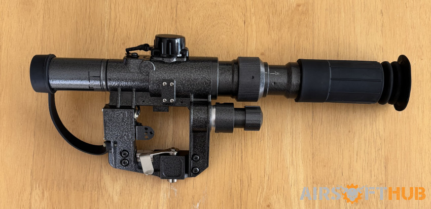 Vector Optics PSO Scope 3-9x - Used airsoft equipment