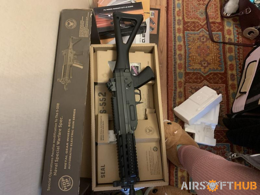 S-552 - Sig Electric Gun - Used airsoft equipment