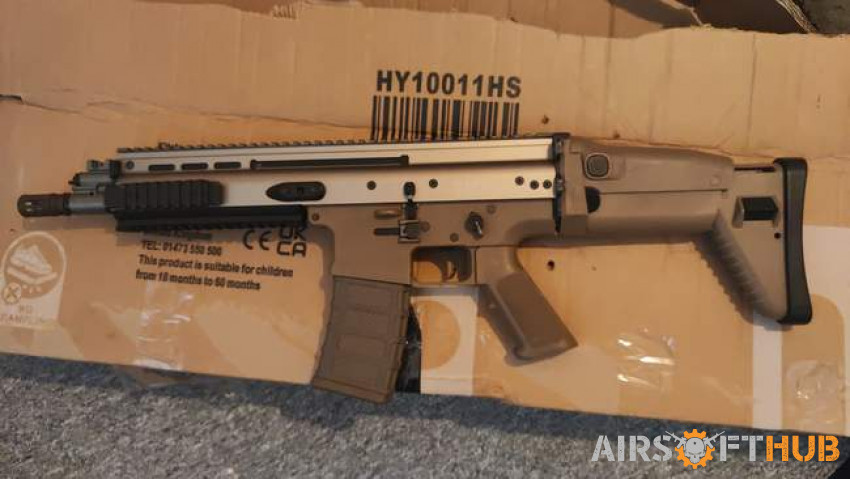 WE scar L aeg - Used airsoft equipment