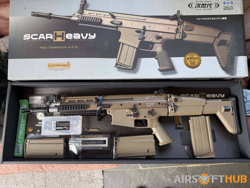 Tokyo Marui Scar Heavy - Used airsoft equipment