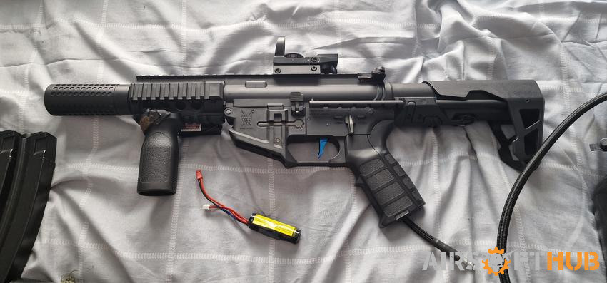 King arms hpa full set up - Used airsoft equipment