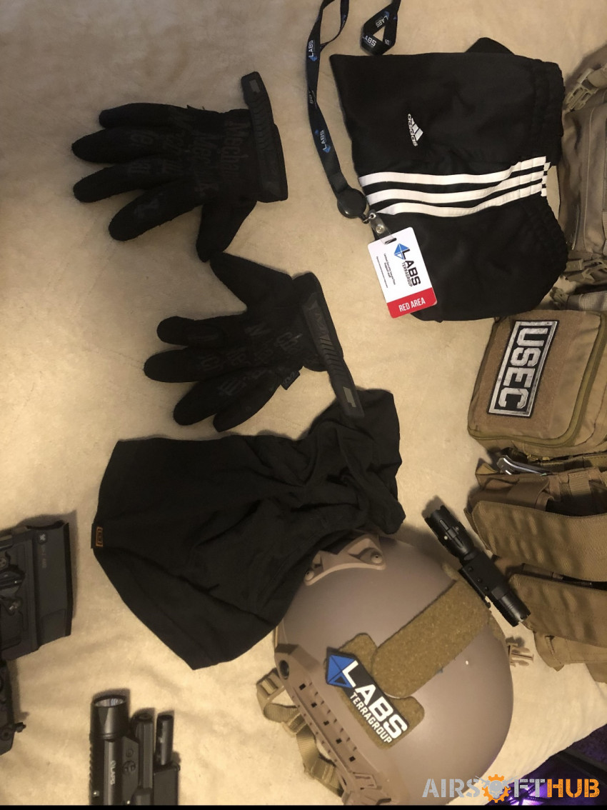 Full airsoft gear - Used airsoft equipment