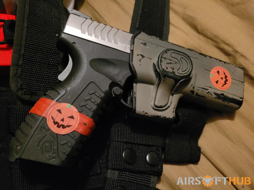 Springfield XDM gbb pistol. - Used airsoft equipment