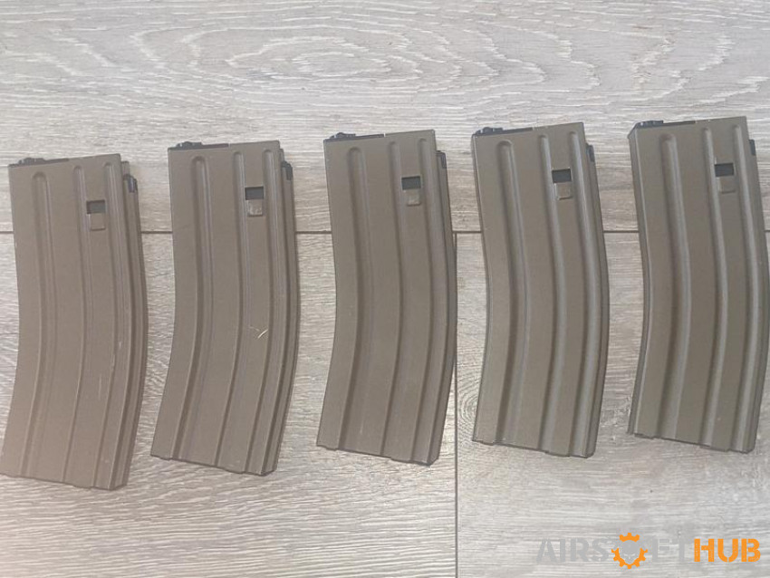 X5 TM SCAR L mags (70 RDS) - Used airsoft equipment