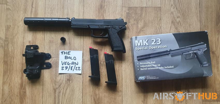 ASG MK23 Spec Ops - Used airsoft equipment