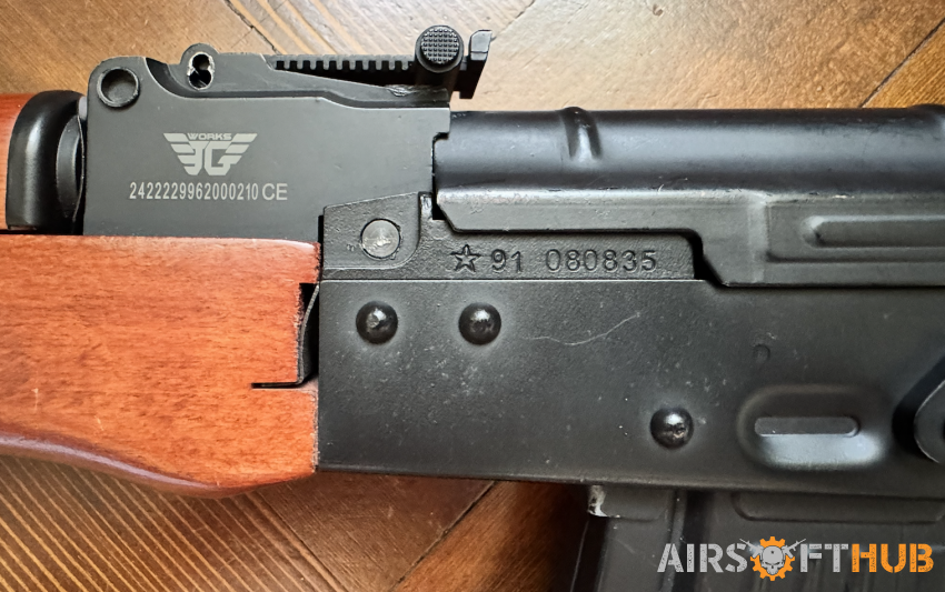JG AK74 EBB Real Wood - Used airsoft equipment