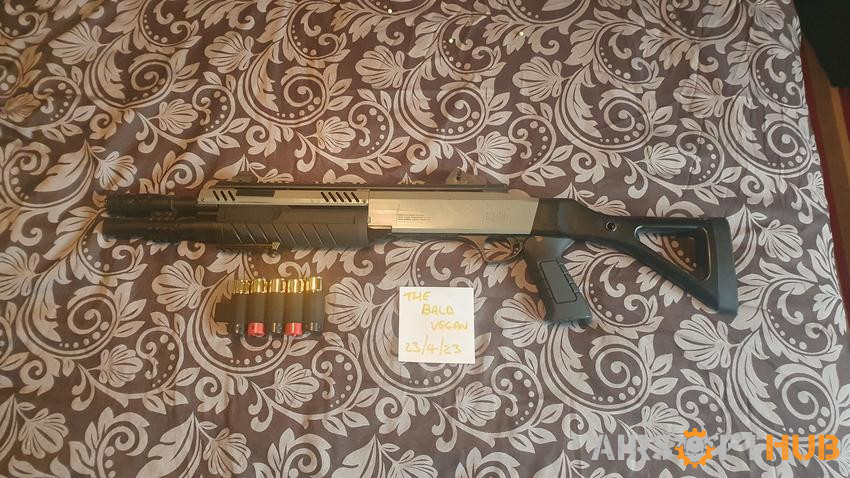Fabarm STF, Tri shot, springer - Used airsoft equipment