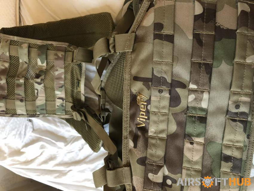 MTP Pattern Webbing set - Used airsoft equipment
