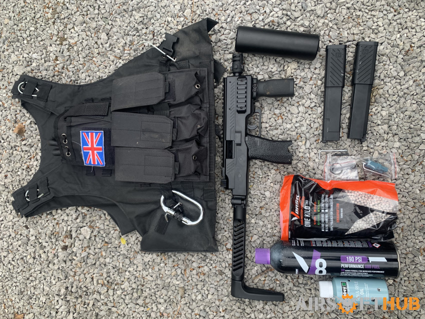 VORSK VMP-1 GBB SMG - Used airsoft equipment