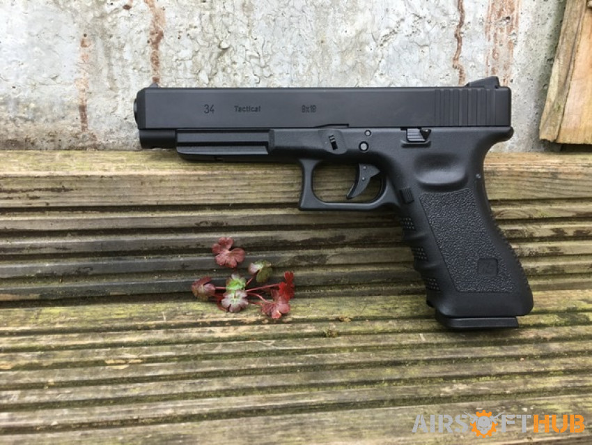 WE Glock 34 GBB - Used airsoft equipment