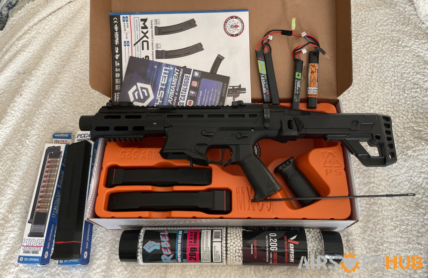 G&G mcx9 enhance - Used airsoft equipment