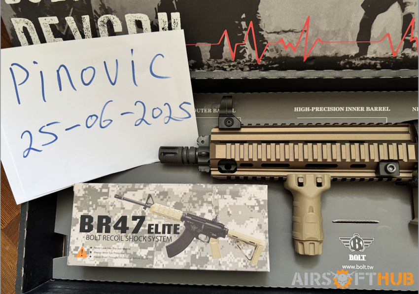 BOLT B4 DEVGRU BRSS Recoil - Used airsoft equipment