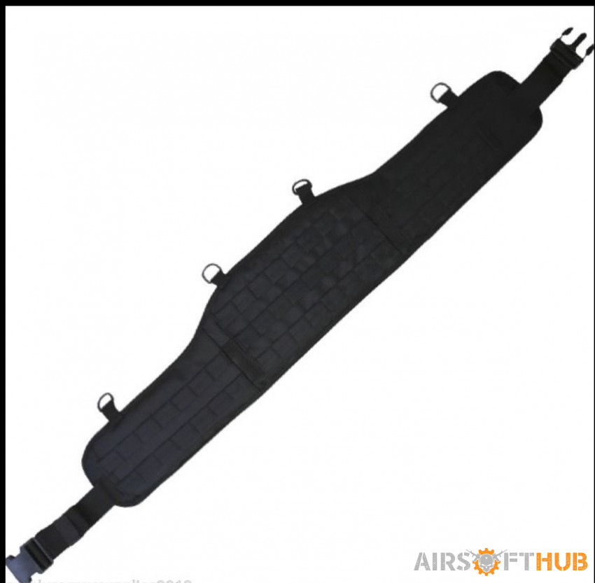 Battle belt assault belt - Used airsoft equipment