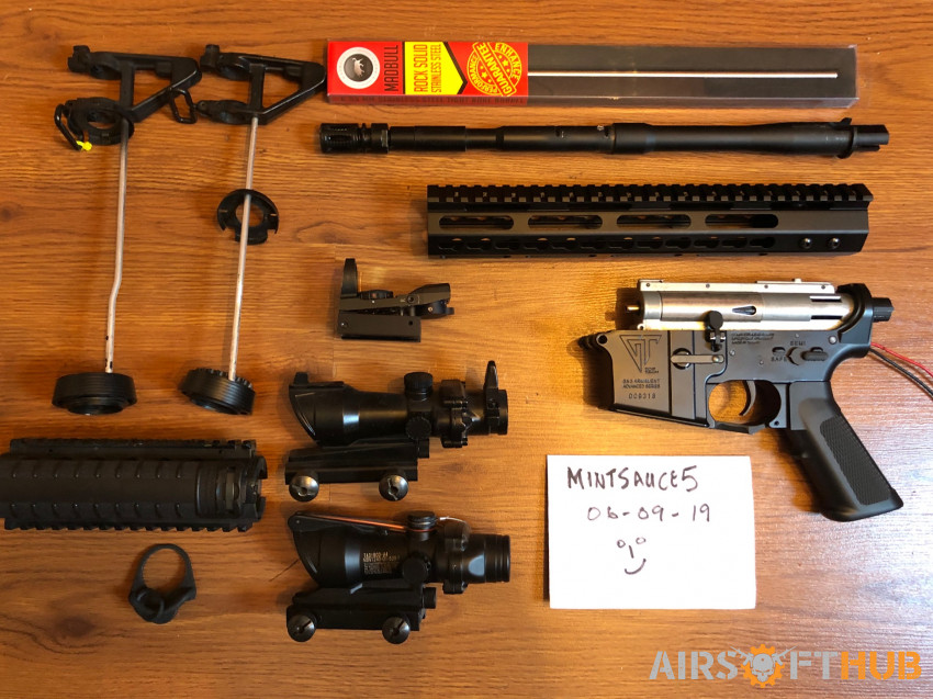various bits and pieces - Used airsoft equipment
