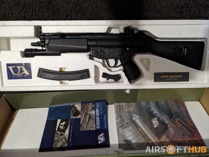 CA MP5-A2 SEF Navy - Used airsoft equipment
