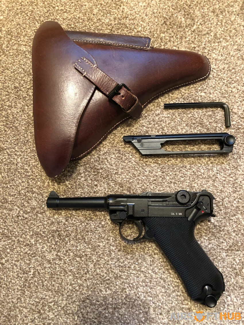 Luger Pistol - Used airsoft equipment