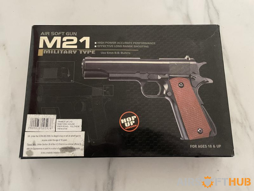 Airport Gun - M21 (Use 6mm B.B - Used airsoft equipment