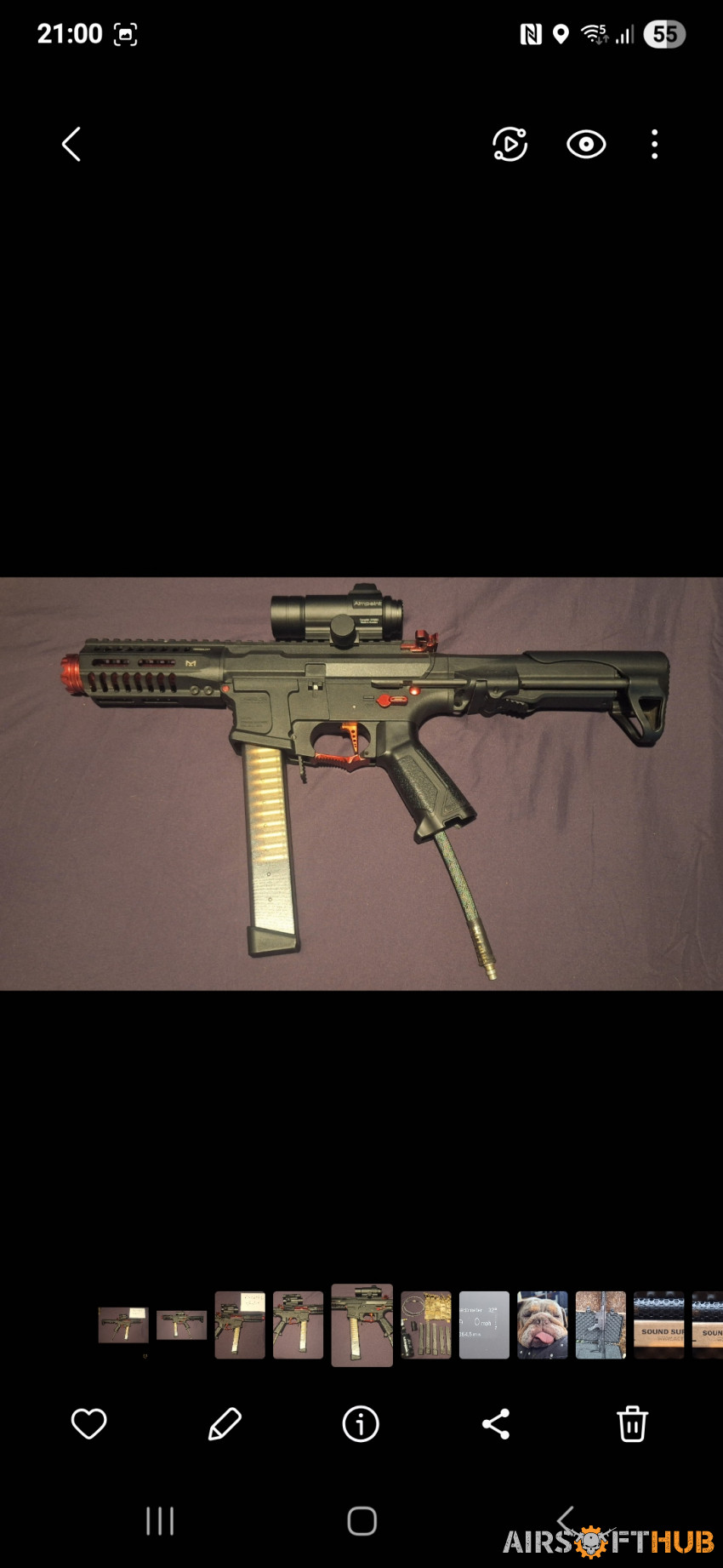 Polarstar F2 G&G arp9 bundle - Used airsoft equipment
