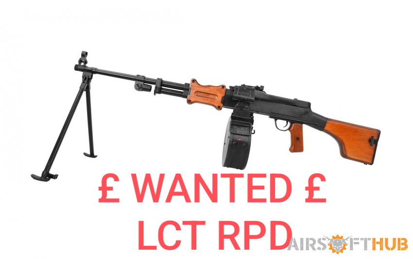 LCT RPD - Used airsoft equipment
