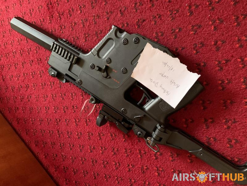 A&K Kriss Vector £280 ono - Used airsoft equipment