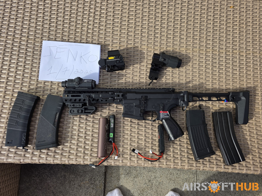 G&g FAR 556 LOTS OF ACCESSORIE - Used airsoft equipment