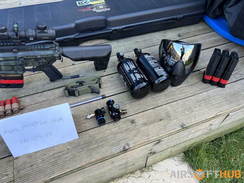 Airsoft Joblot - HPA, Boneyard - Used airsoft equipment