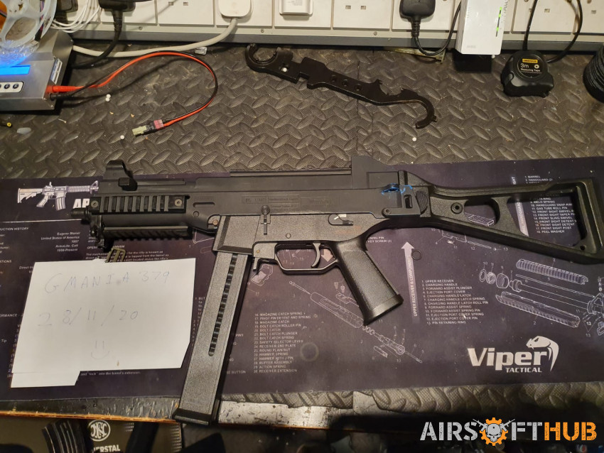 UMP 45- was two tone but spray - Used airsoft equipment