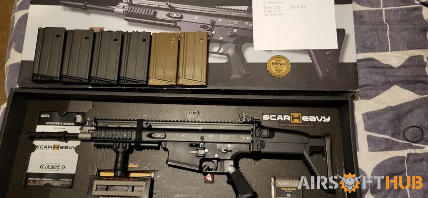 TM Recoil Scar H Mk17 - Used airsoft equipment