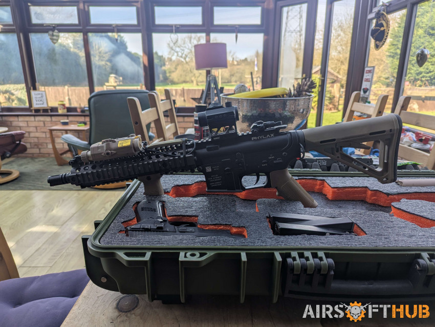 Phylax MK18 AEG + TM P226 GBB - Used airsoft equipment