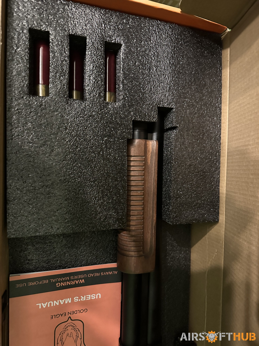 Golden Eagle Type 870 M8877 - Used airsoft equipment