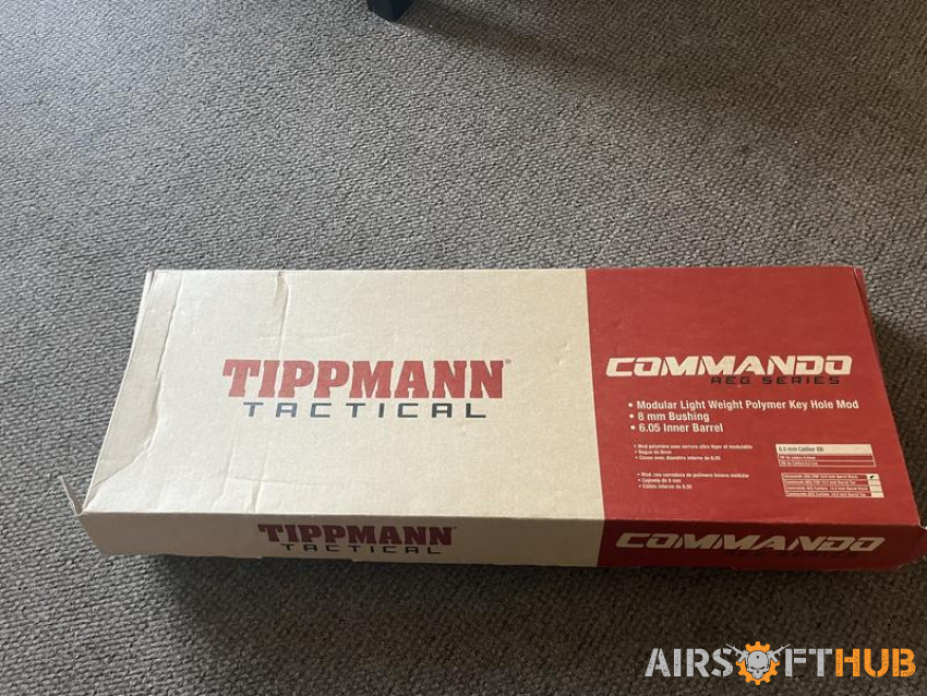Tippmann Commando Aeg Cqb 10.5 - Used airsoft equipment