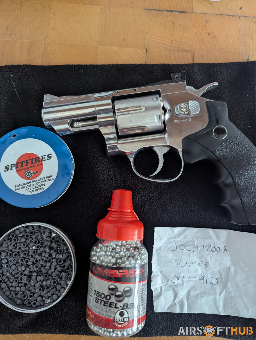 Umarex legends s25 revolver - Used airsoft equipment