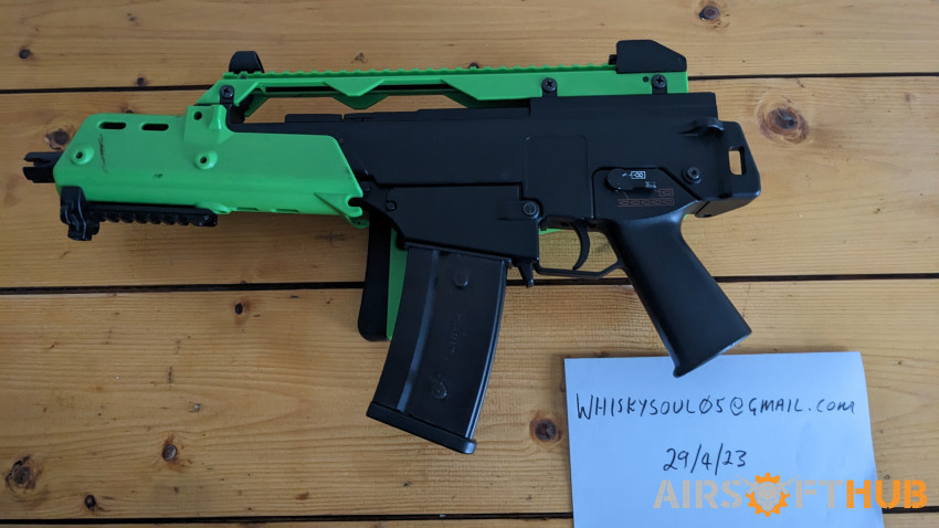 G36 two tone rifle - Used airsoft equipment
