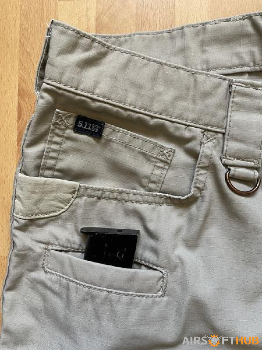 5:11 tactical trousers in tan - Used airsoft equipment