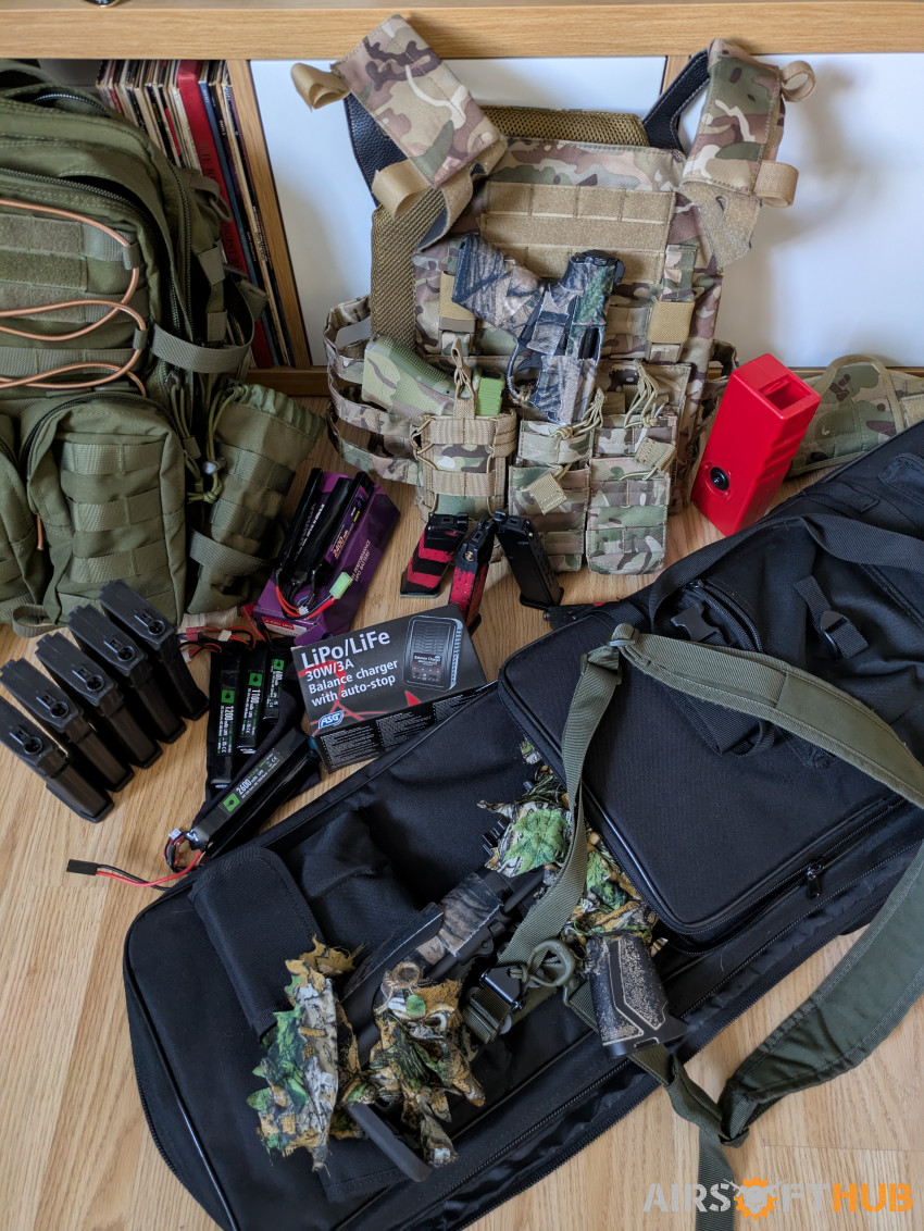Bundle - Used airsoft equipment