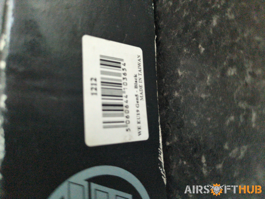 WE EU19 Gen5 - Used airsoft equipment