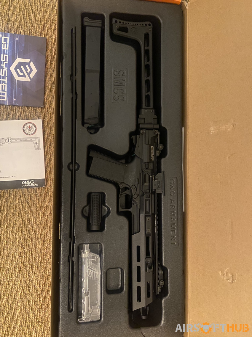 G&G SMC9 - New - Used airsoft equipment