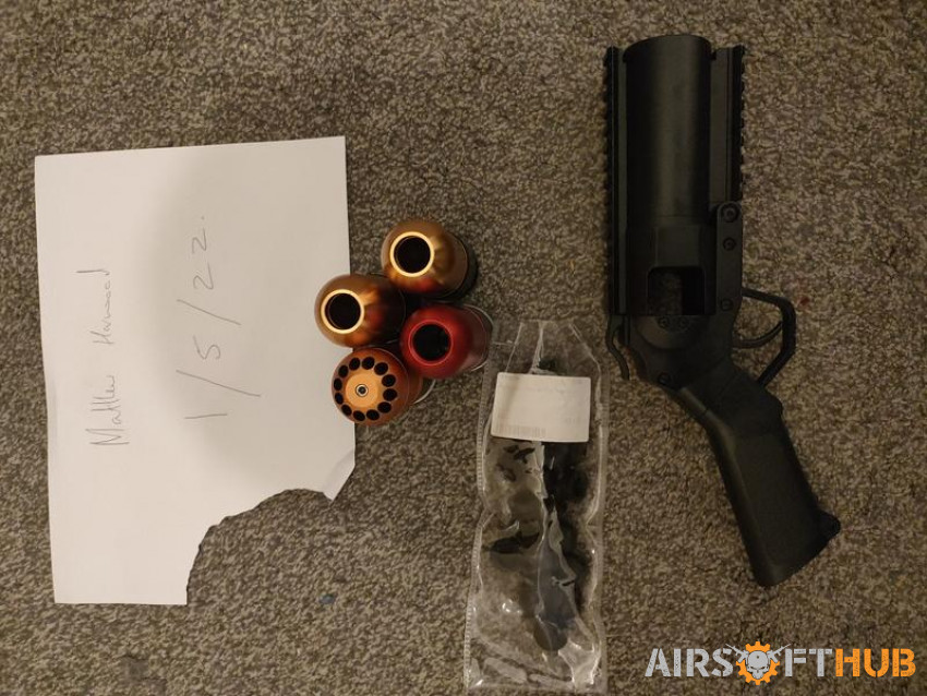 Hand cannon - Used airsoft equipment