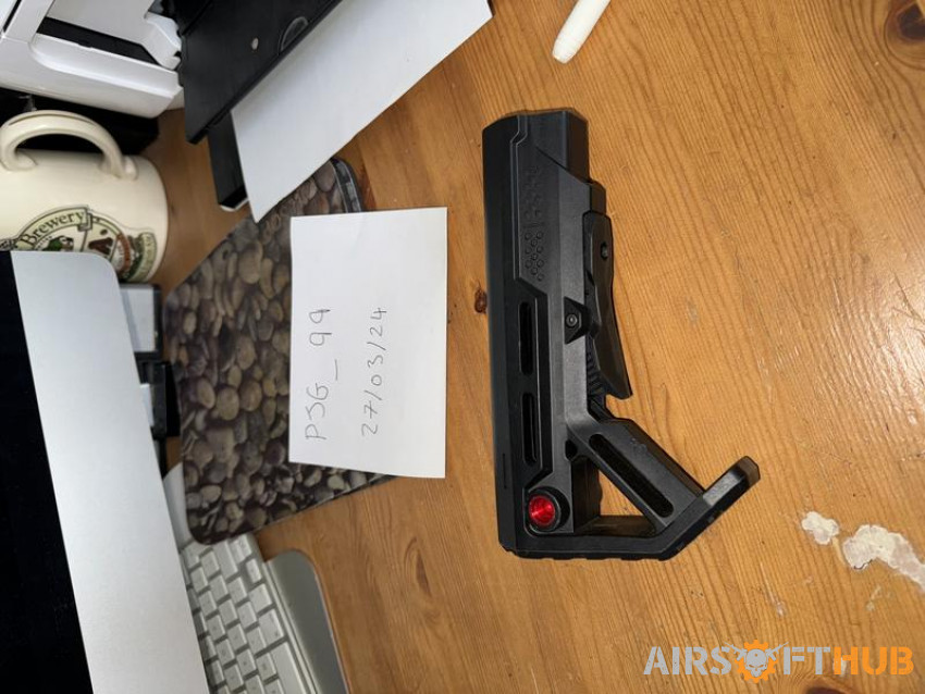 MWS Parts, mags and tracer - Used airsoft equipment