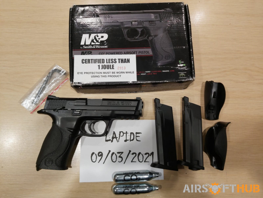 Cybergun S&W M&P9 Co2 - Used airsoft equipment