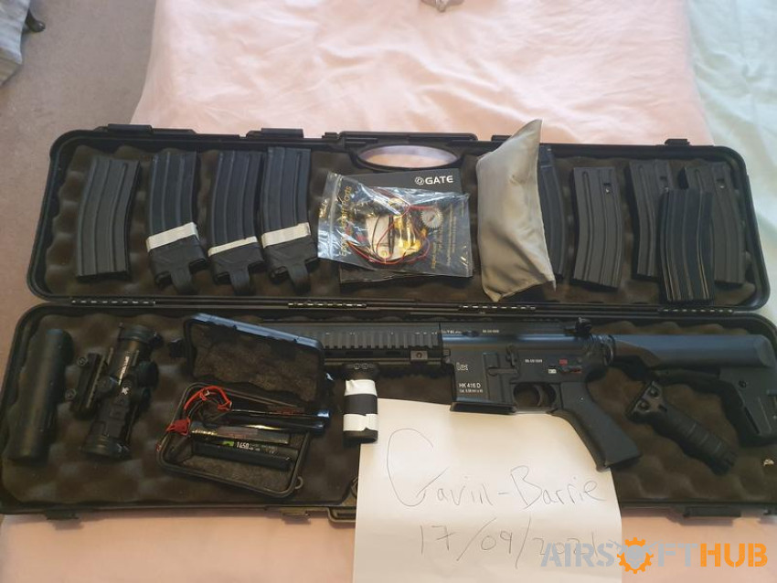 HK416D NGRS PACKAGE - Used airsoft equipment