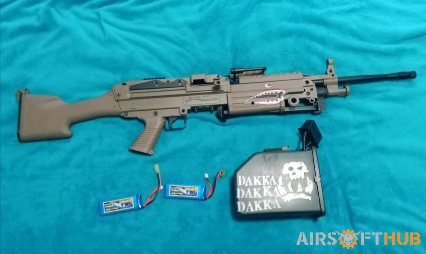 A&K M249 Mk2 - Used airsoft equipment