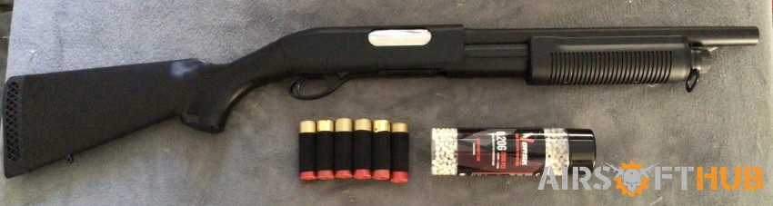 Cyma CM350 Tri-Shot shotgun - Used airsoft equipment