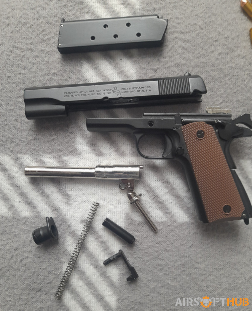 Mini Gun M1911 1:2.05 Scale 19 - Used airsoft equipment