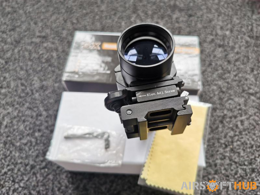 X3 magnifier for holo/red dot - Used airsoft equipment