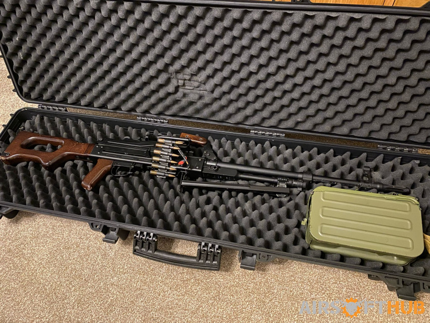 A&K PKM - SOLD - Used airsoft equipment