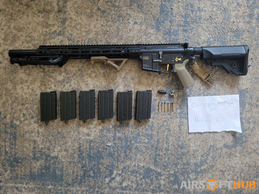 UPGRADED TM MTR-16 - Used airsoft equipment