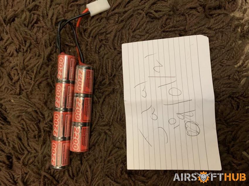 8.4v battery - Used airsoft equipment